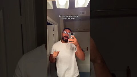 Stops At Green Light Because Honking! 🤣