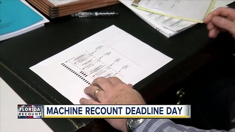 Florida counties face deadline to wrap up machine recounts on Thursday