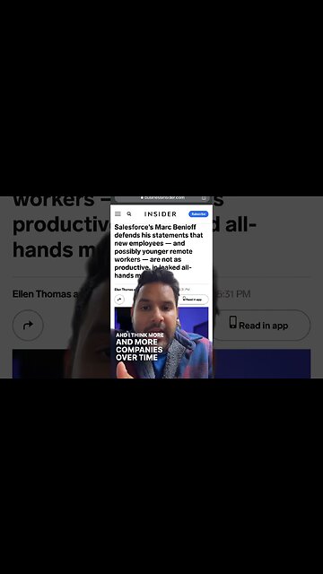 Companies need to redefine productivity because young people will not change #askabhinav #business