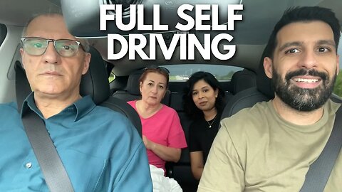 My Mom Trusts Tesla FSD more than Dad's Driving