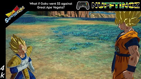 Nufftingz Plays - Sparking Zero What If: Goku Went Super Saiyan Against Great Ape Vegeta?