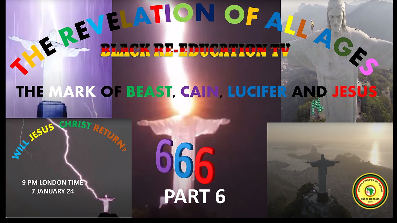 AFRICA IS THE HOLY LAND || THE MARK OF THE BEAST, CAIN, LUCIFER AND JESUS 666 PART 6