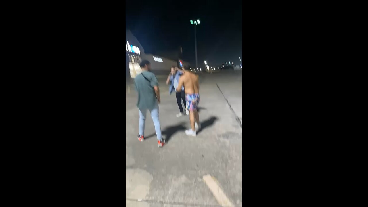 Night brawl