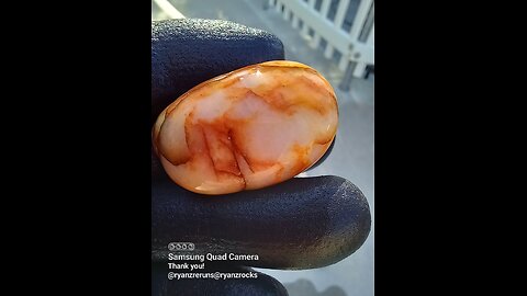 Cinnabar Agate!