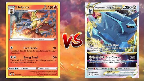 Pokemon TCG Live Delphox Kirlia VS Dialga VSTAR Arceus VSTAR!!