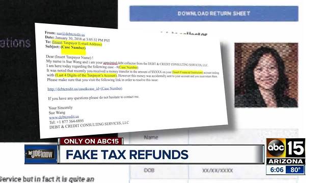 New scam targeting your identity through fake tax refunds