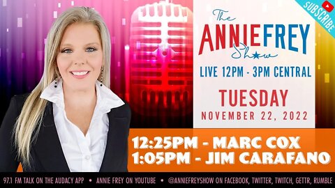 Thanksgiving Week, Nuclear Iran, and Freyday/Tuesday Fun • Annie Frey Show