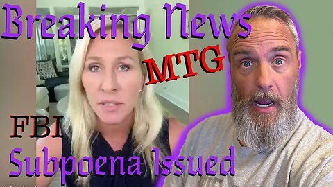 MTG Breaks News FBI Director Wray Has Records Subpoenaed
