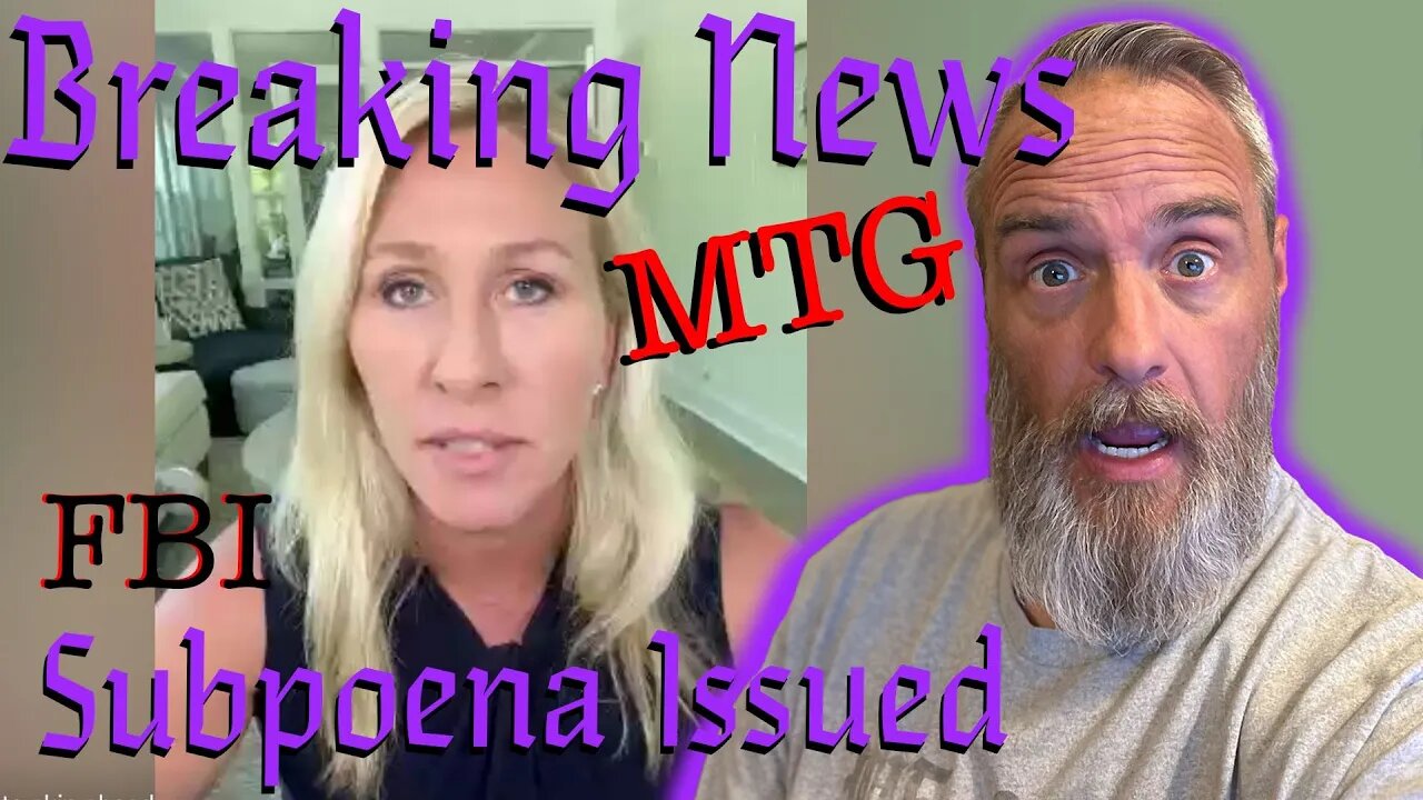 MTG Breaks News FBI Director Wray Has Records Subpoenaed