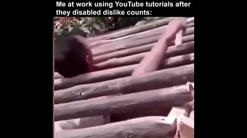Me using tutorials after YouTube removed dislikes