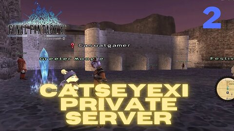 Let's Play Final Fantasy XI - (CatsEyeXI Private Server) (Part 2) Commentary - PC