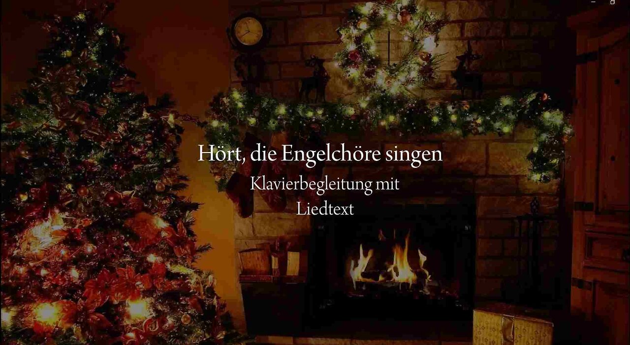 Hört, die Engelchöre singen