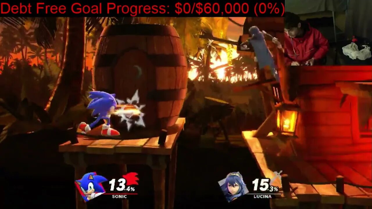 Sonic The Hedgehog VS Lucina On The Hardest Difficulty In A Super Smash Bros Ultimate Match