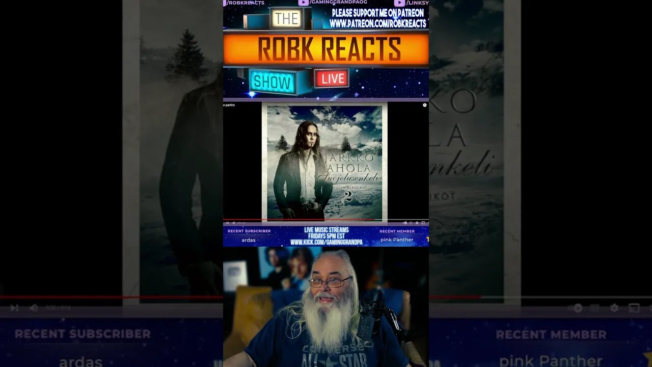 Robk Reacts Shorts featuring Jarkko Aloho awesome cover tune
