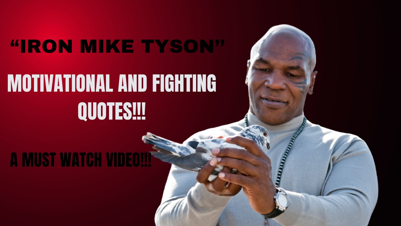 IRON MIKE TYSON most Famous Motivational And Famous QUOTES!!!