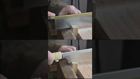 Who will win? Dozuki VS Gent #short #woodworking #handtools