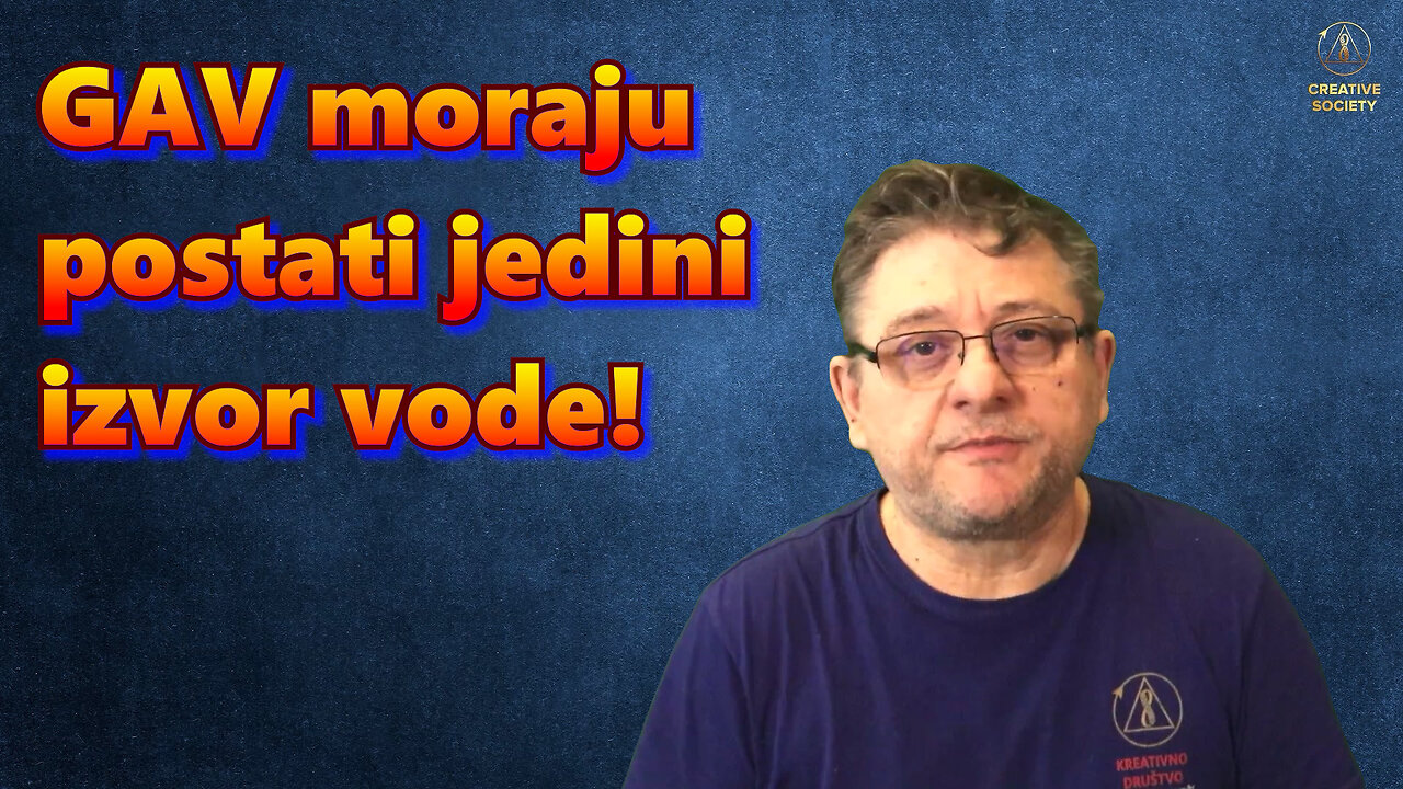 GAV mora postati jedini izvor vode