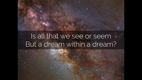 SEEING THIS REALITY THROUGH THE EYES OF THE CREATOR*A CHANNELING*
