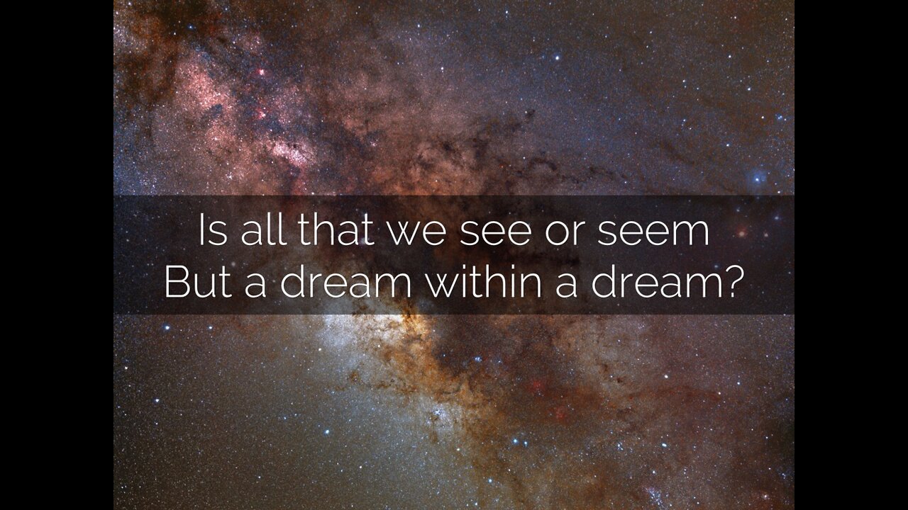 SEEING THIS REALITY THROUGH THE EYES OF THE CREATOR*A CHANNELING*