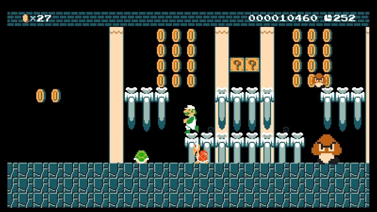Mario Maker 2 SMB Underground Levels