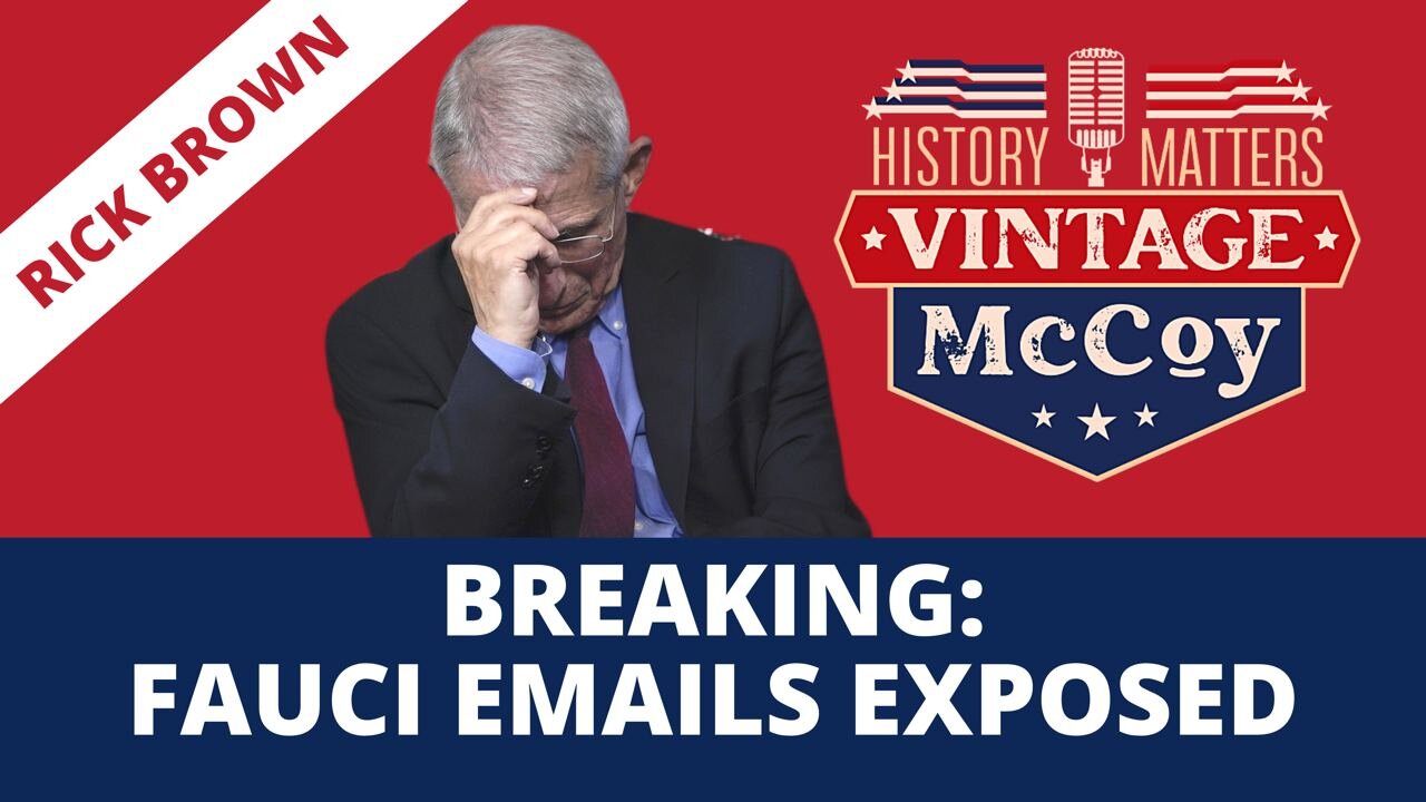 BREAKING: FAUCI EMAILS EXPOSED