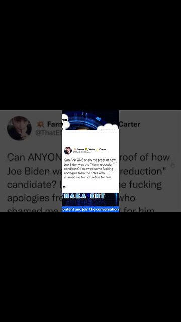 Shamed into voting for Biden