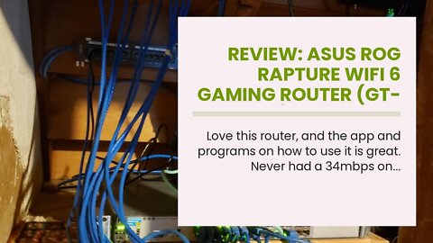 Review: ASUS ROG Rapture WiFi 6 Gaming Router (GT-AX11000) - Tri-Band 10 Gigabit Wireless Route...