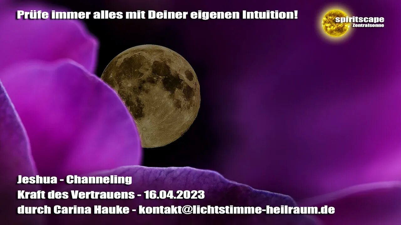 Jeshua - Kraft des Vertrauens - Carina Hauke