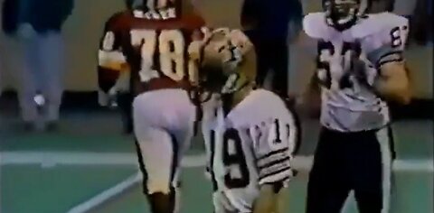 1982 New Orleans Saints vs. Washington Redskins starring Guido Merkens Great Sports Memories