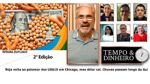 Soja volta ao patamar dos US$15 em Chicago, mas dólar cai. Chuvas passam longe do Sul