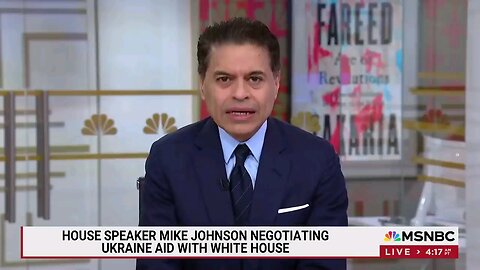 Fareed Zakaria: “It's extraordinary that the party of Reagan is holding up aid to Ukraine”