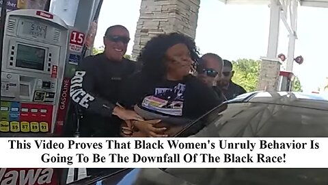 Deranged Black Couple Try To Provoke White Cops To Shoot Them Over Simple Traffic Stop!