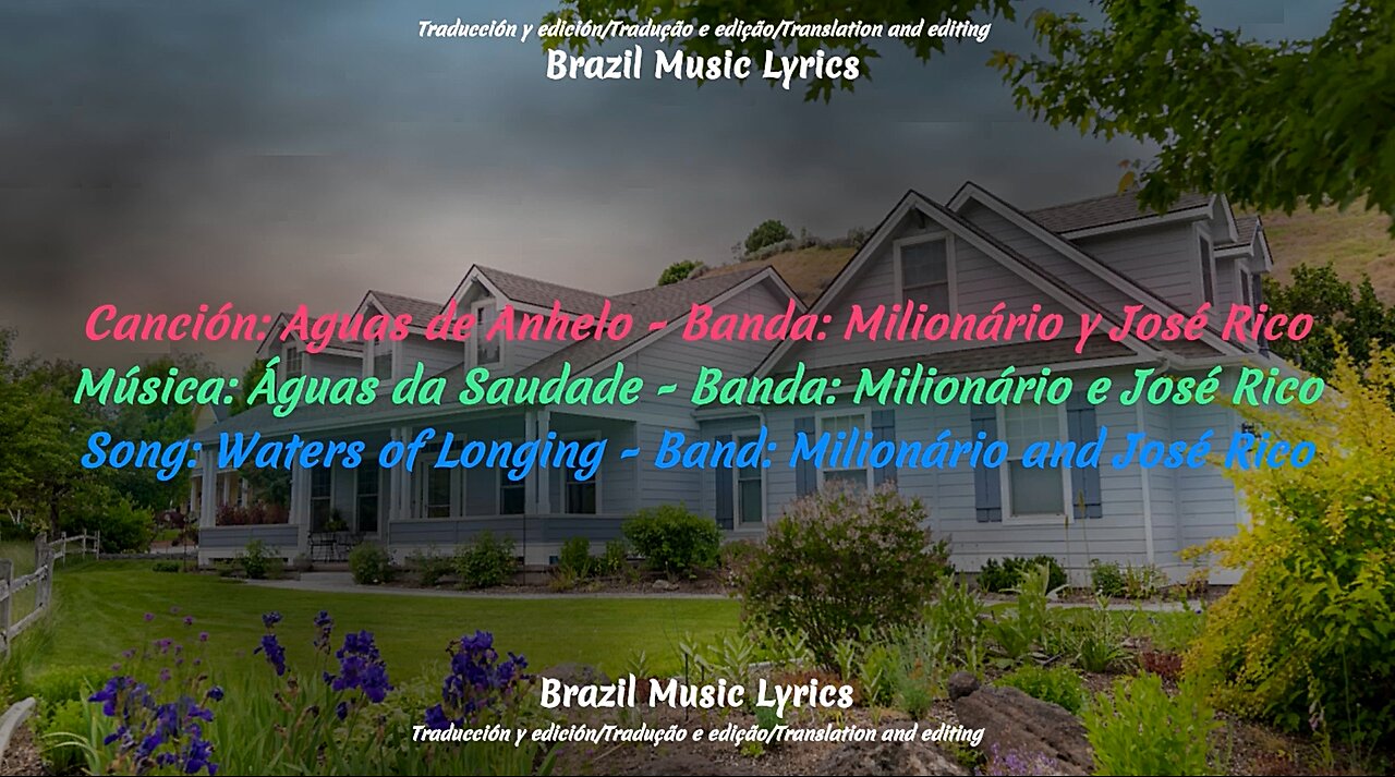 Brazil Music: Waters of Longing - Band: Milionário and José Rico