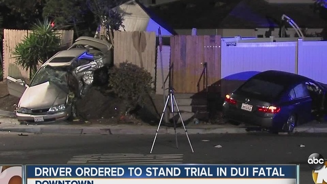Driver ordered to stand trial in fatal DUI