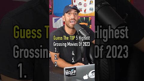 Top 5 HIGHEST GROSSING MOVIES of 2023!! #shorts #movies #top5 #2023 #barbie