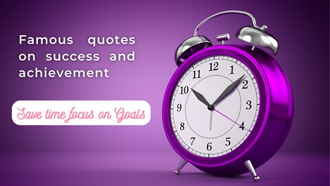 Famous quotes on success and achievement