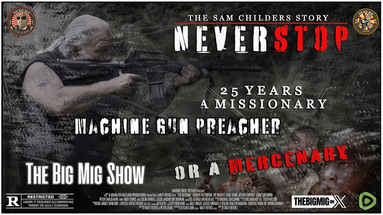 Machine Gun Preacher, Never Stop- 25 Yrs A Missionary or A Mercenary