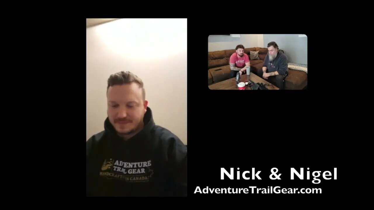 Jan 20- 2023 | Nick & Nigel of Adventure Trail Gear Podcast Video