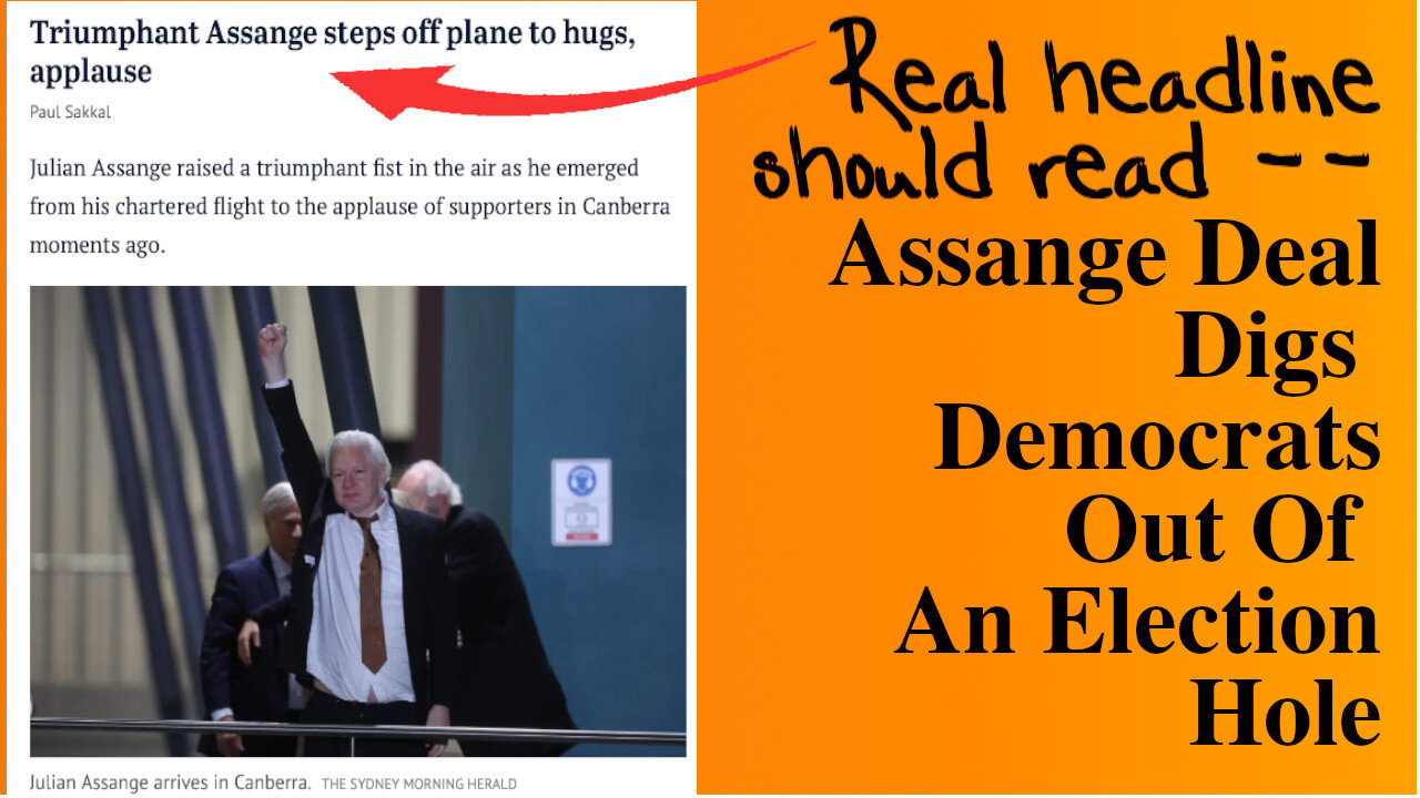 Assange is Free But Press Still In Chains (plus a few words about Empire)