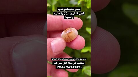حجر سليماني قديم #امارات #قطر #السعودية #كويتى #الكويت_السعوديه_قطر_الأمارات_البحرين