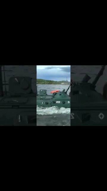 Russian big shit drops off Amphibious Assault Forces near Odessa