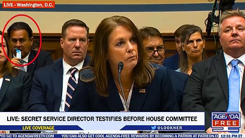 Who Was the Snack Bar Nosher Sitting Behind Kimberly Cheatle?
