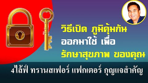 วิธีเปิด ภูมิคุ้มกัน ออกมาใช้ เพื่อ รักษาสุขภาพ ของคุณ ด้วย 4ไล้ฟ์ ทรานสเฟอร์ แฟกเตอร์