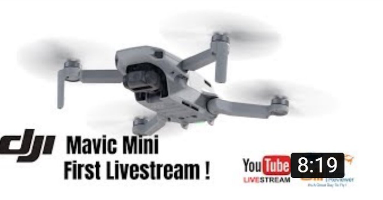 DJI Mavic Mini First Livestream !