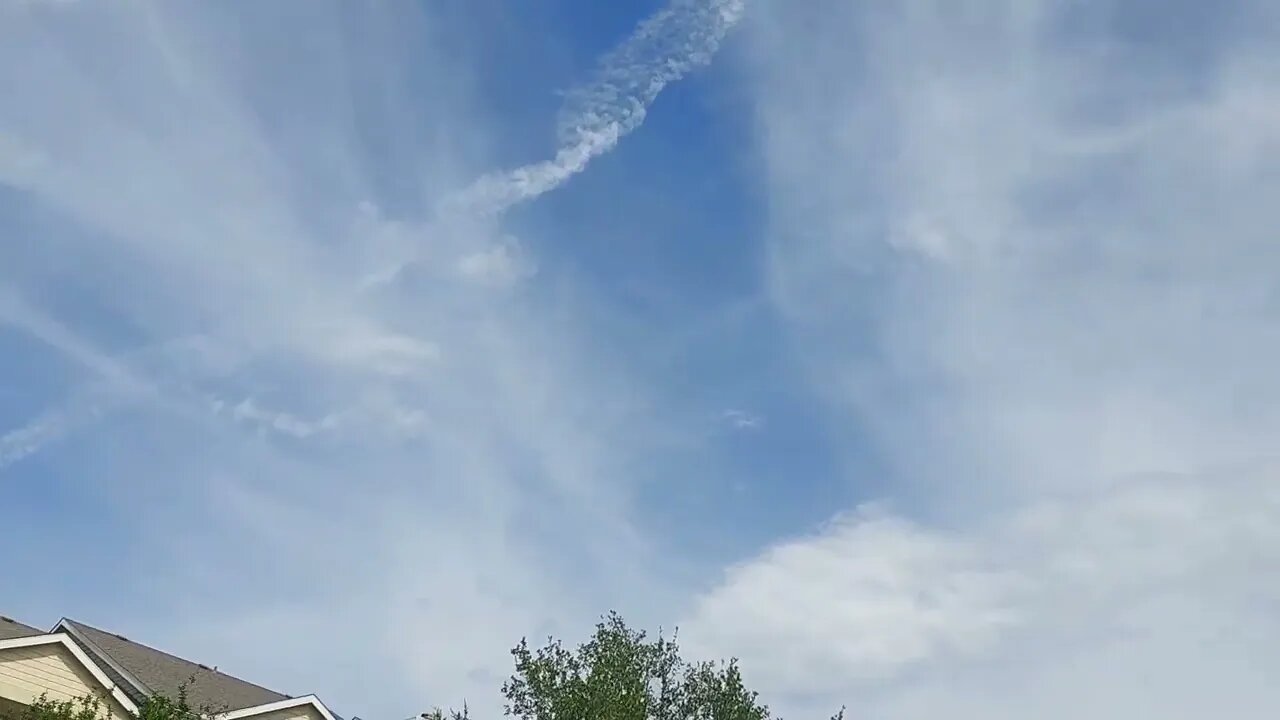 Bryan Texas Chemtrails June 30, 2022