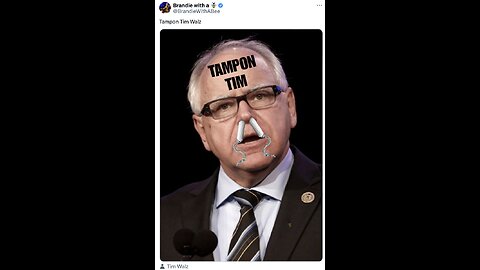 Watch Kamala Walz to Defeat(Tampon Tim), UK on Fire, Squad Spanked, Stock Market CRASH
