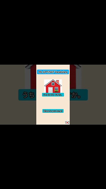 Japanese Language Vocabulary List For Beginners #japanese #language #youtubeshorts