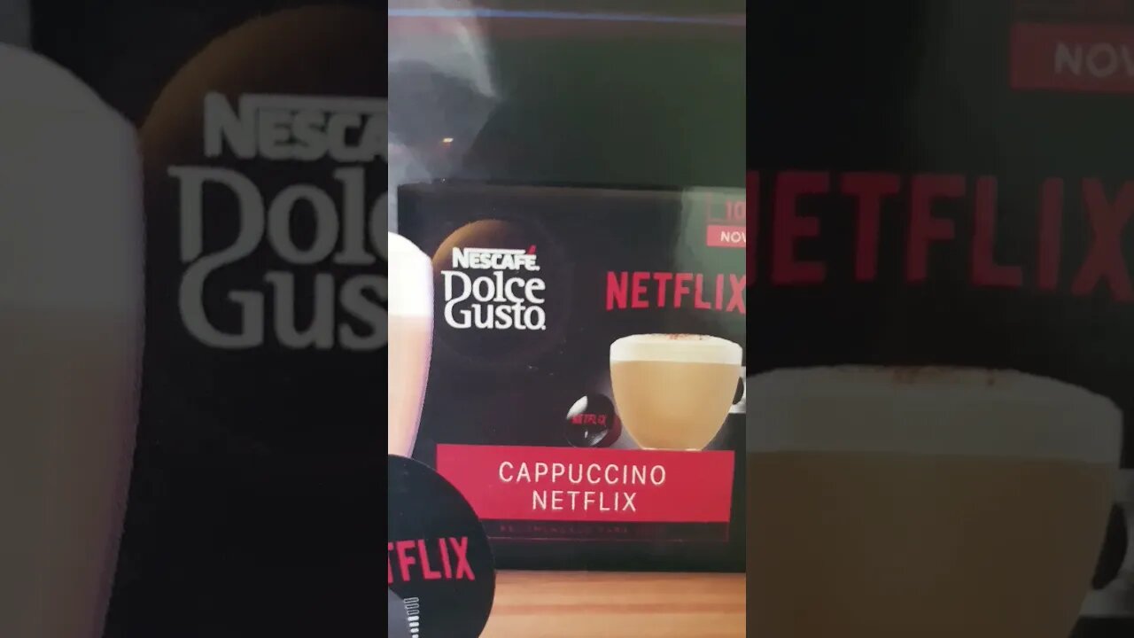 Dolce Gusto cappuccino sabor Netflix? alguém já experimentou? eu sou fã de choccocino 🤣😅😂