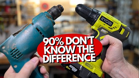 Drill vs Drill Driver - 90% of Homeowners Don't Know the Difference