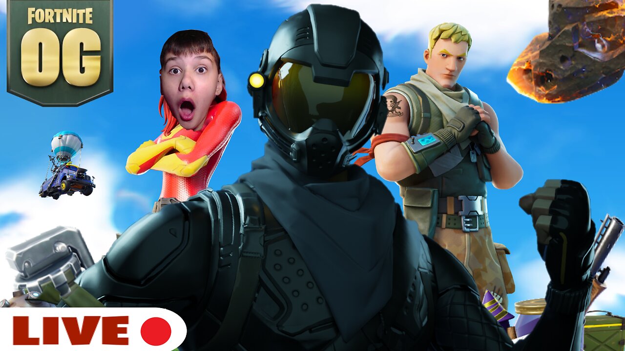 Playing FORTNITE OG one last time LIVE!!!!!